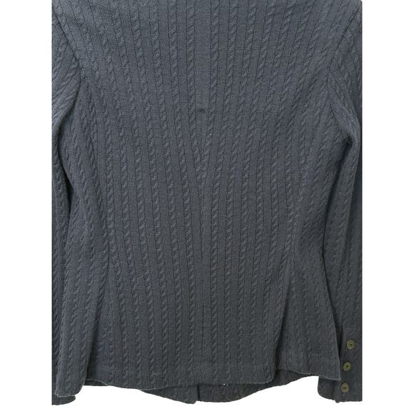 Joie 2-Button Front Closure Cable Knit Blazer - Picture 8 of 13